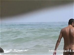 naturist beach spycam shots of fantastic and suntanned chicks