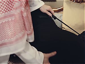 Arab wife disciplined by kinky husband